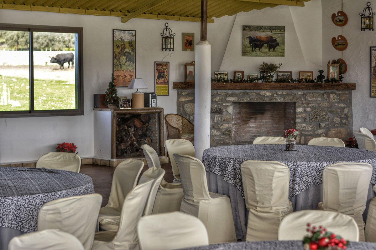 Salón eventos finca Sevilla