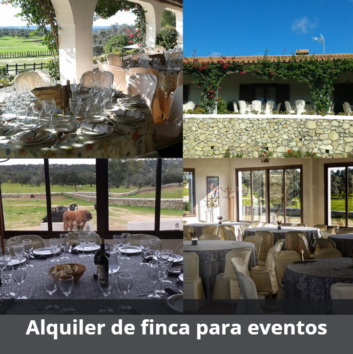 Alquiler de finca para eventos​